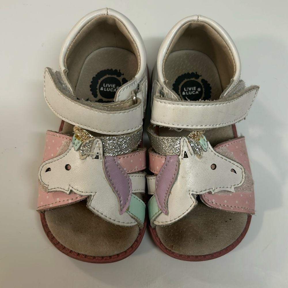 Livie & Luca unicorn sandals